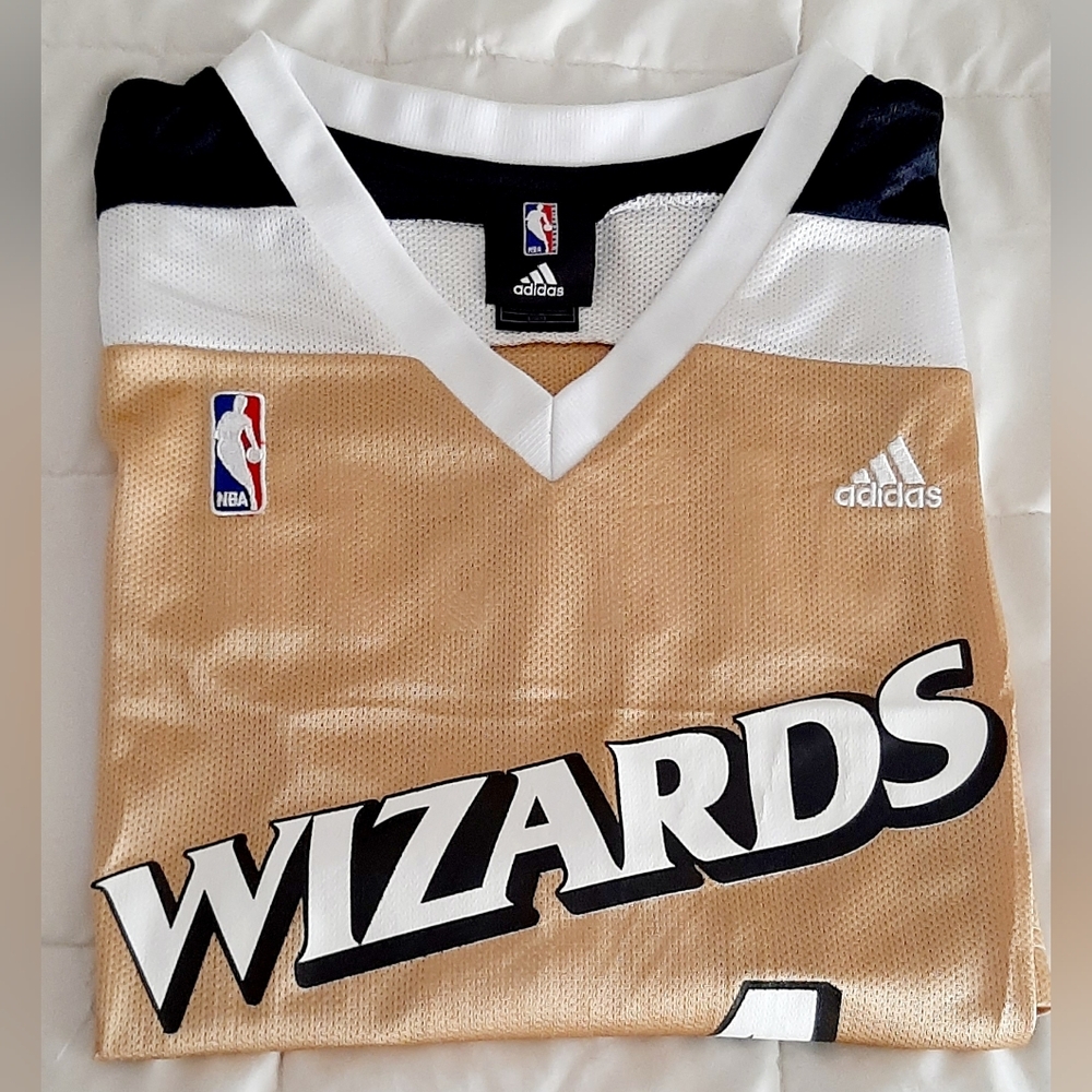 Adidas NBA Wizards #4 Jamison Basketball Jersey